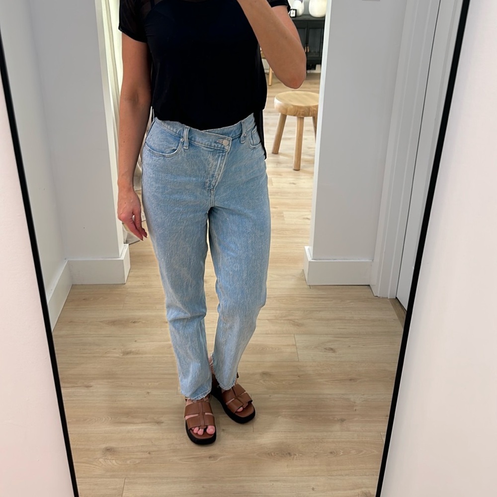 Abercrombie & Fitch Light Blue High Rise Jeans